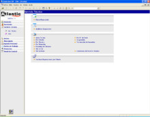 AtlanticGes CRM - Módulo Servicio Técnico - Vista del menú